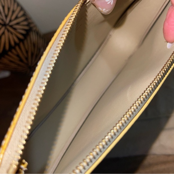 NEW AUTH LOUIS VUITTON LEXINGTON YELLOW MINI BAG VERNICE LV POUCHETTE +DUSTBAG - Picture 16 of 16